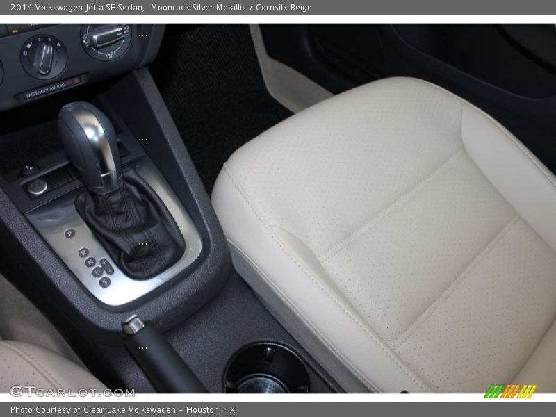 Moonrock Silver Metallic / Cornsilk Beige 2014 Volkswagen Jetta SE Sedan