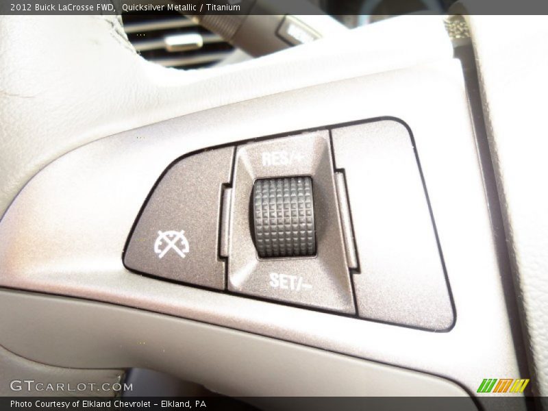 Quicksilver Metallic / Titanium 2012 Buick LaCrosse FWD