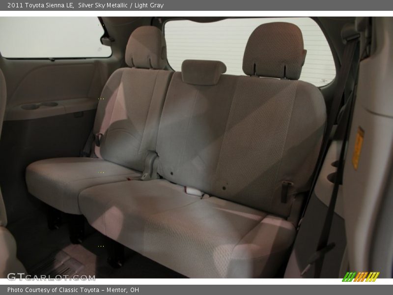 Silver Sky Metallic / Light Gray 2011 Toyota Sienna LE