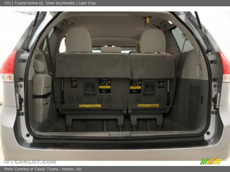 Silver Sky Metallic / Light Gray 2011 Toyota Sienna LE