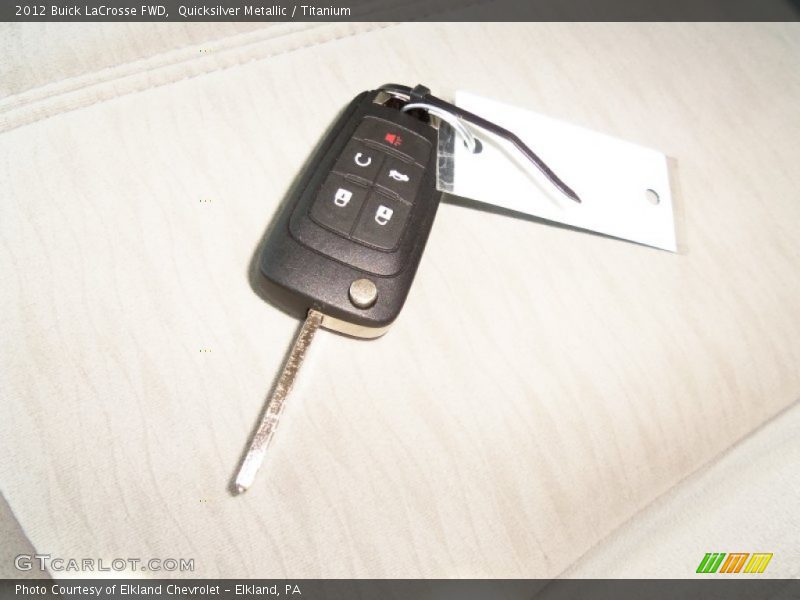 Quicksilver Metallic / Titanium 2012 Buick LaCrosse FWD