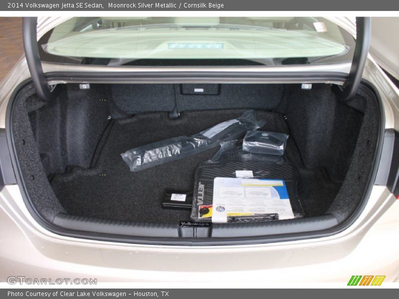 Moonrock Silver Metallic / Cornsilk Beige 2014 Volkswagen Jetta SE Sedan