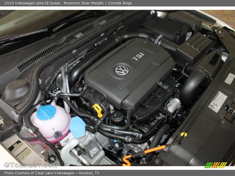 Moonrock Silver Metallic / Cornsilk Beige 2014 Volkswagen Jetta SE Sedan