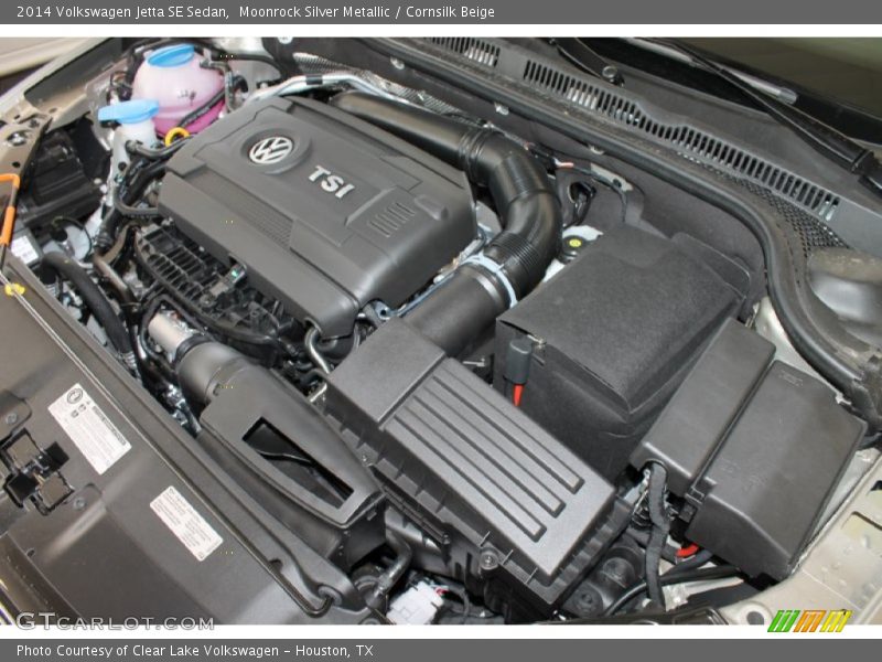 Moonrock Silver Metallic / Cornsilk Beige 2014 Volkswagen Jetta SE Sedan