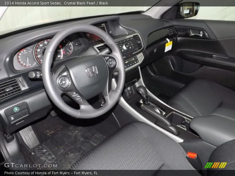 Black Interior - 2014 Accord Sport Sedan 