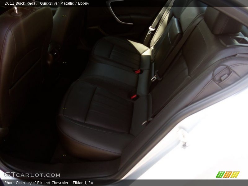 Quicksilver Metallic / Ebony 2012 Buick Regal