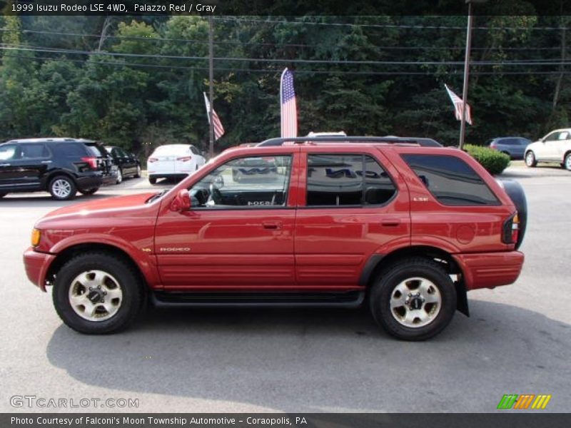 Palazzo Red / Gray 1999 Isuzu Rodeo LSE 4WD