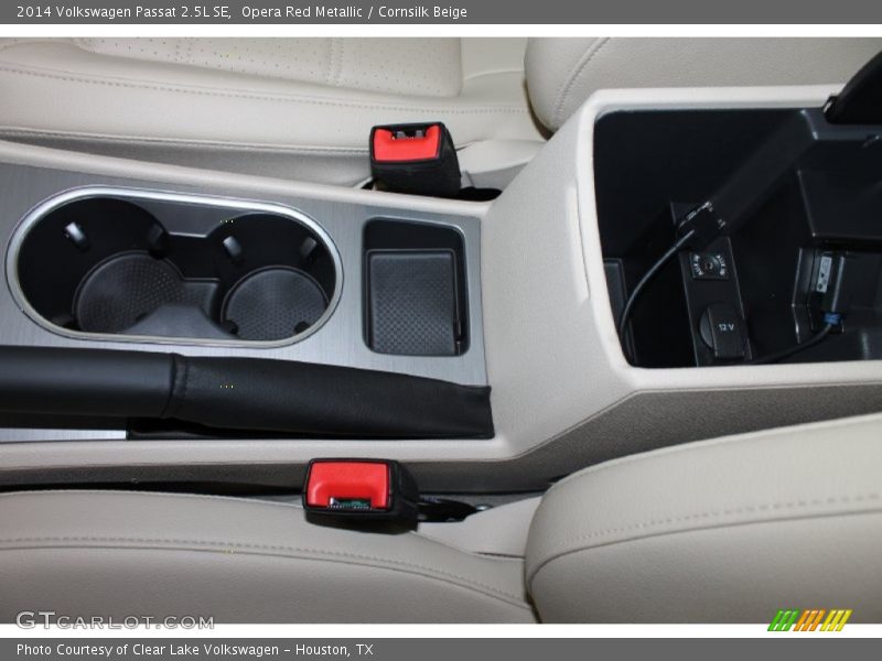 Opera Red Metallic / Cornsilk Beige 2014 Volkswagen Passat 2.5L SE