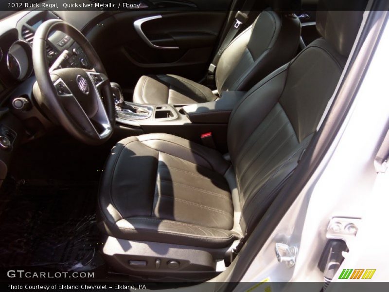 Quicksilver Metallic / Ebony 2012 Buick Regal