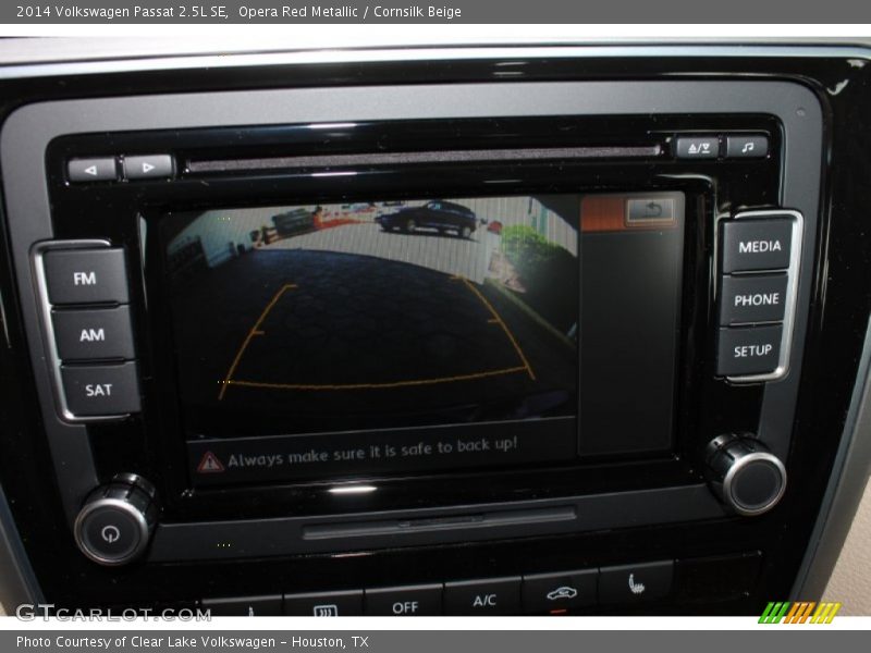 Opera Red Metallic / Cornsilk Beige 2014 Volkswagen Passat 2.5L SE