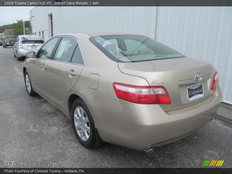 Desert Sand Metallic / Ash 2009 Toyota Camry XLE V6
