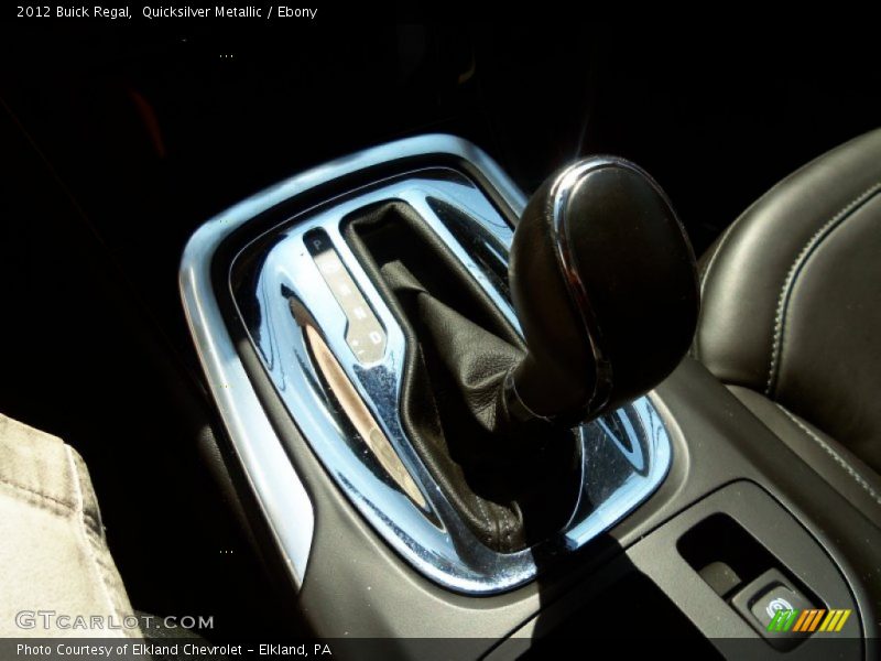 Quicksilver Metallic / Ebony 2012 Buick Regal