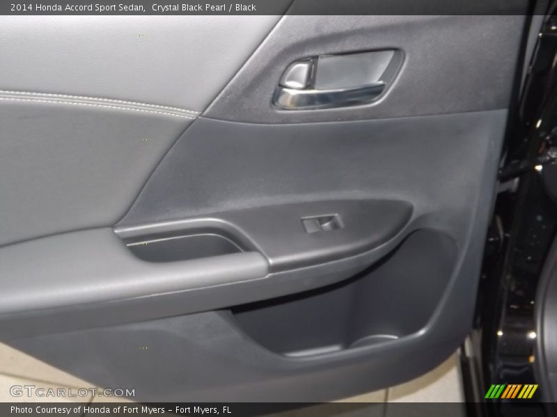 Crystal Black Pearl / Black 2014 Honda Accord Sport Sedan