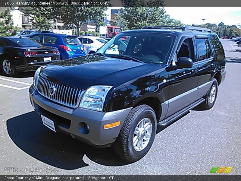 Black / Midnight Grey 2005 Mercury Mountaineer V6 AWD