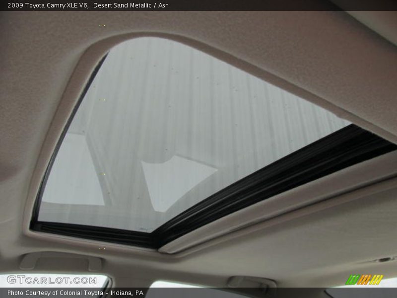 Desert Sand Metallic / Ash 2009 Toyota Camry XLE V6