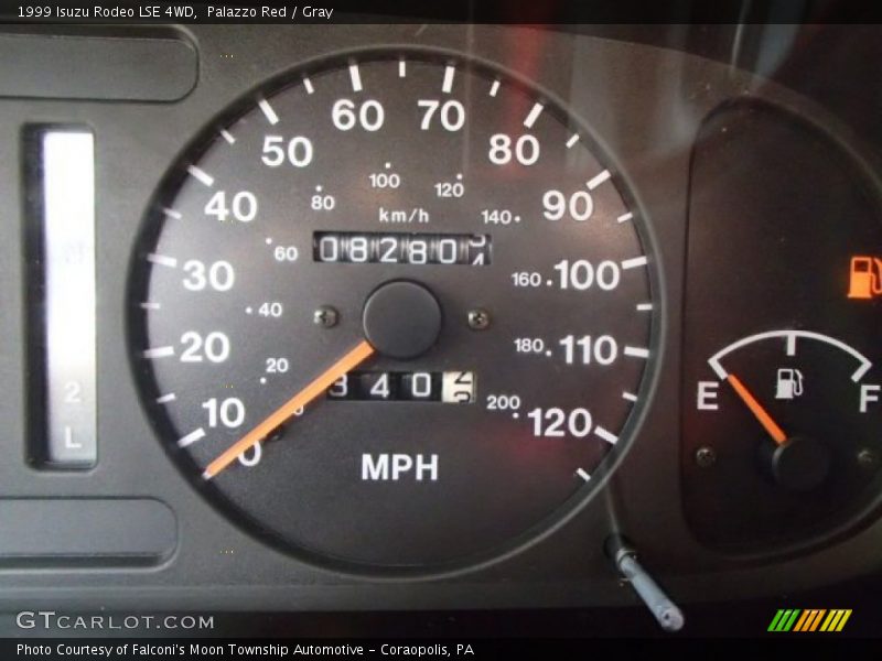 Palazzo Red / Gray 1999 Isuzu Rodeo LSE 4WD