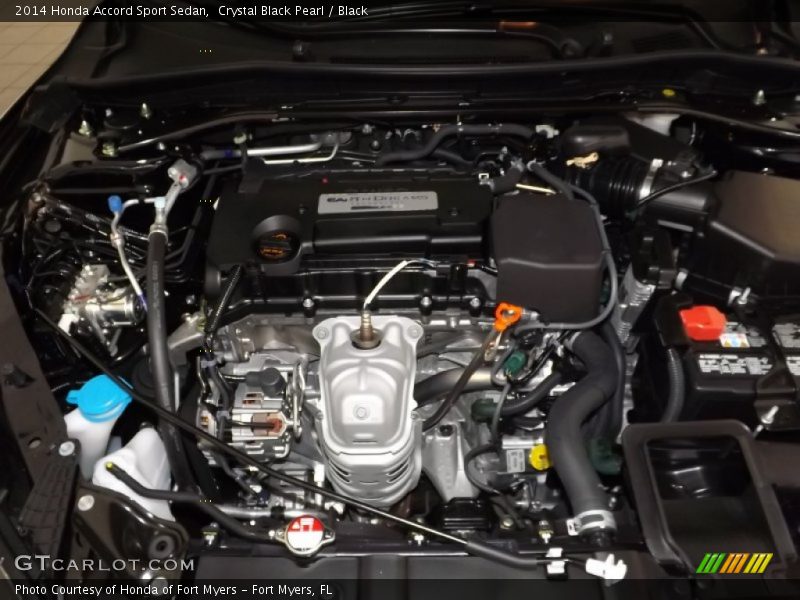  2014 Accord Sport Sedan Engine - 2.4 Liter Earth Dreams DI DOHC 16-Valve i-VTEC 4 Cylinder
