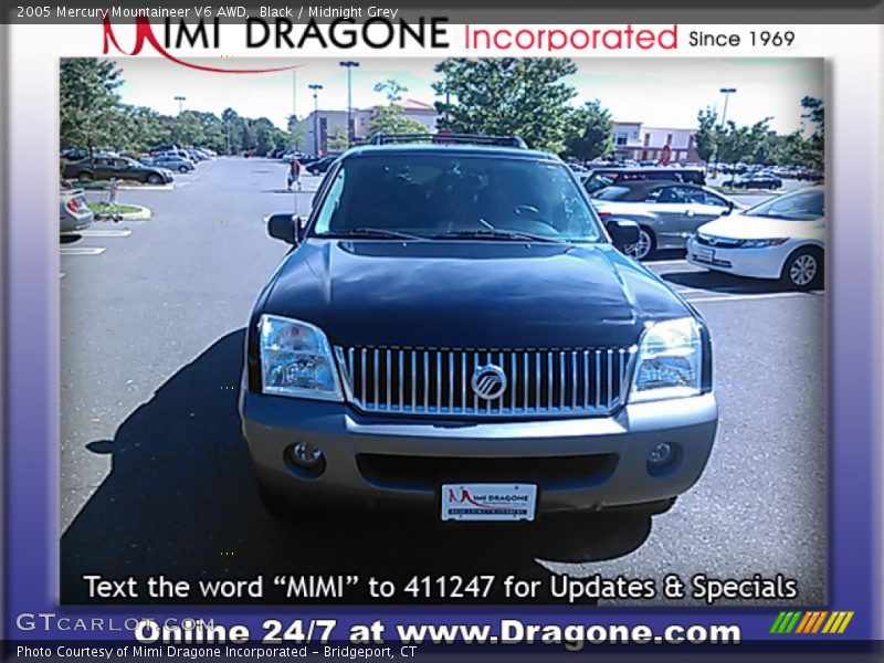 Black / Midnight Grey 2005 Mercury Mountaineer V6 AWD