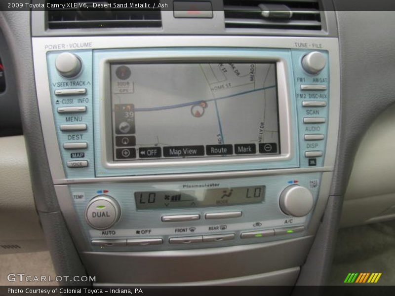 Desert Sand Metallic / Ash 2009 Toyota Camry XLE V6