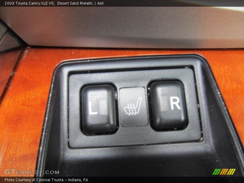 Desert Sand Metallic / Ash 2009 Toyota Camry XLE V6