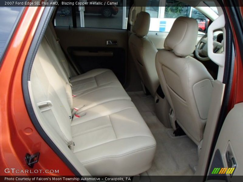 Blazing Copper Metallic / Camel 2007 Ford Edge SEL Plus AWD