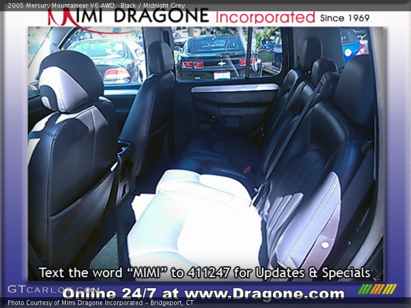 Black / Midnight Grey 2005 Mercury Mountaineer V6 AWD