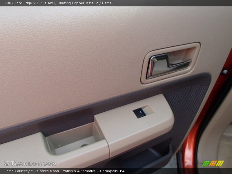 Blazing Copper Metallic / Camel 2007 Ford Edge SEL Plus AWD