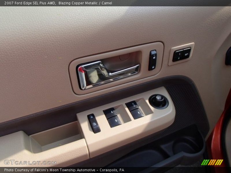 Blazing Copper Metallic / Camel 2007 Ford Edge SEL Plus AWD