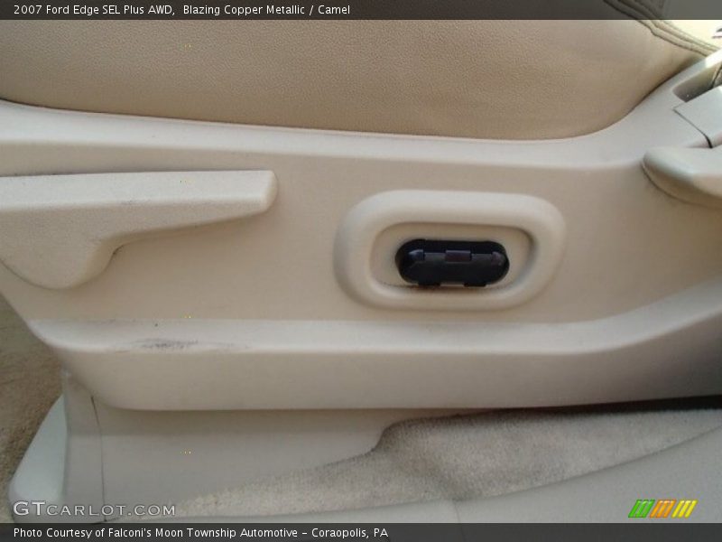 Blazing Copper Metallic / Camel 2007 Ford Edge SEL Plus AWD