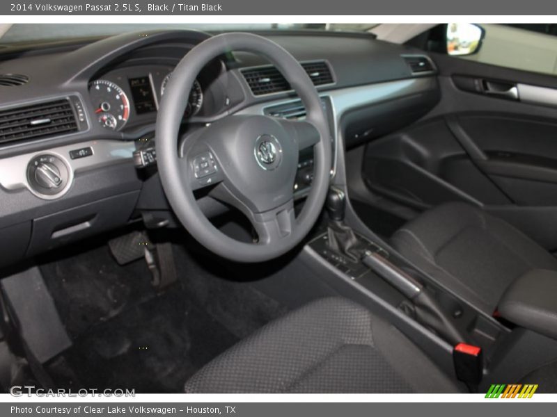 Black / Titan Black 2014 Volkswagen Passat 2.5L S