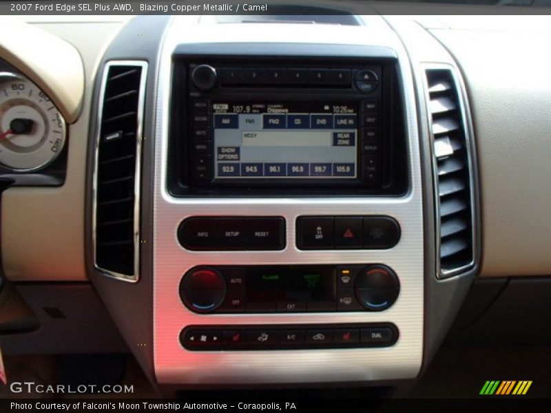 Blazing Copper Metallic / Camel 2007 Ford Edge SEL Plus AWD