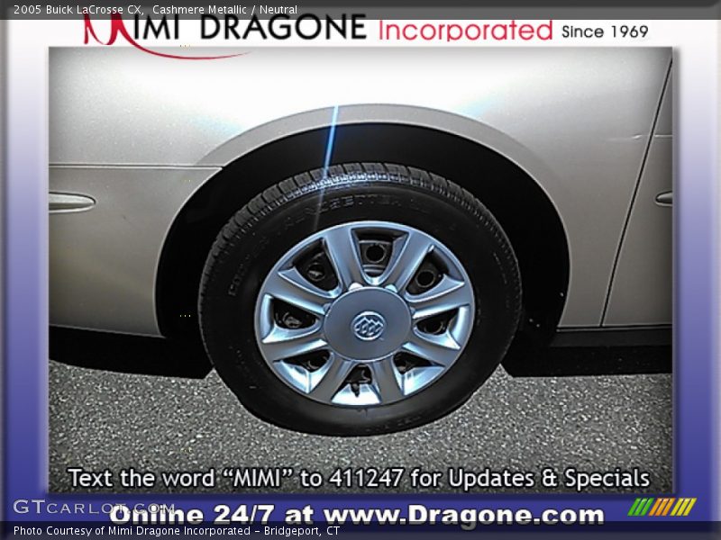 Cashmere Metallic / Neutral 2005 Buick LaCrosse CX