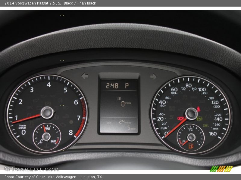 Black / Titan Black 2014 Volkswagen Passat 2.5L S