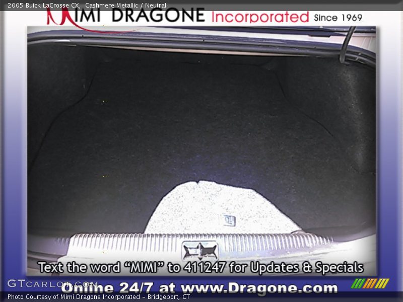 Cashmere Metallic / Neutral 2005 Buick LaCrosse CX