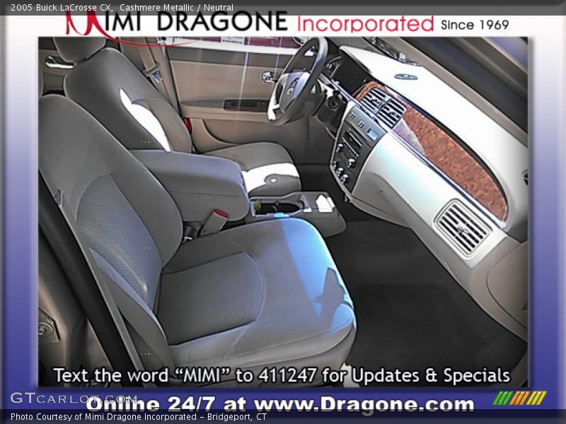 Cashmere Metallic / Neutral 2005 Buick LaCrosse CX