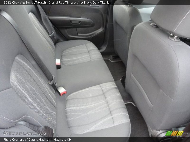 Crystal Red Tintcoat / Jet Black/Dark Titanium 2012 Chevrolet Sonic LT Hatch