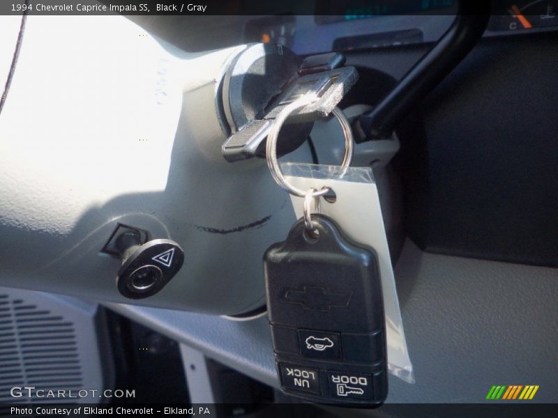 Black / Gray 1994 Chevrolet Caprice Impala SS