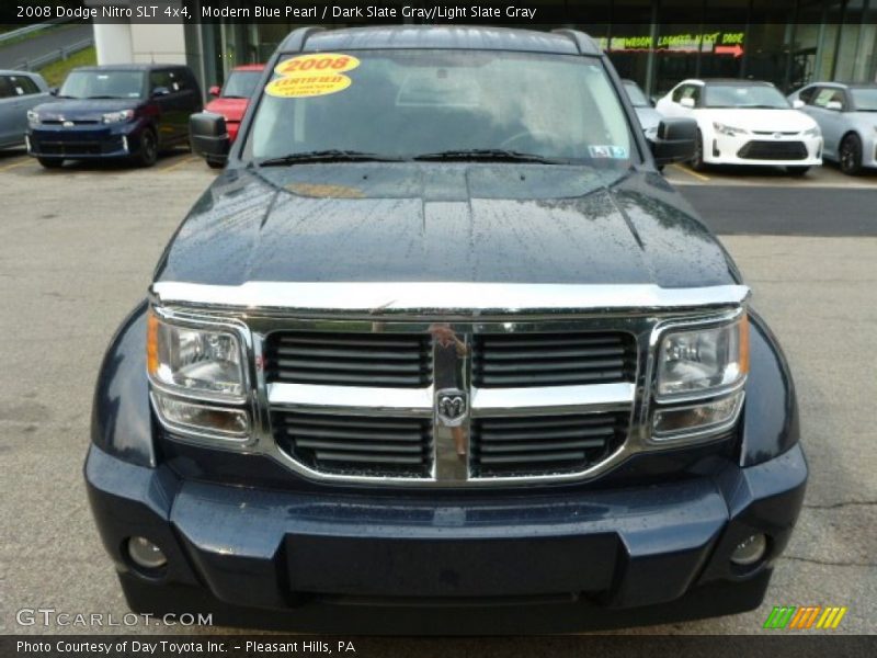 Modern Blue Pearl / Dark Slate Gray/Light Slate Gray 2008 Dodge Nitro SLT 4x4