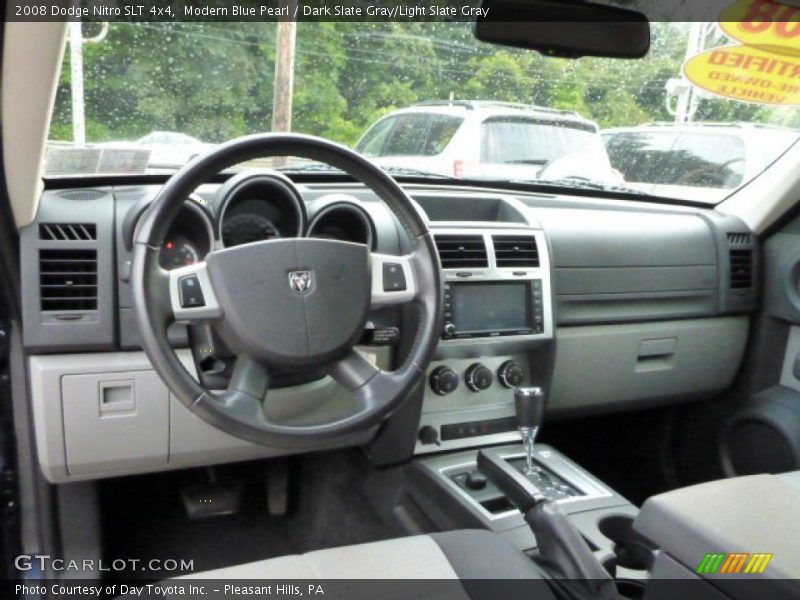 Modern Blue Pearl / Dark Slate Gray/Light Slate Gray 2008 Dodge Nitro SLT 4x4