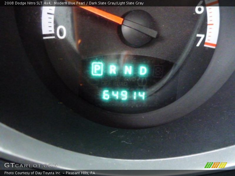 Modern Blue Pearl / Dark Slate Gray/Light Slate Gray 2008 Dodge Nitro SLT 4x4