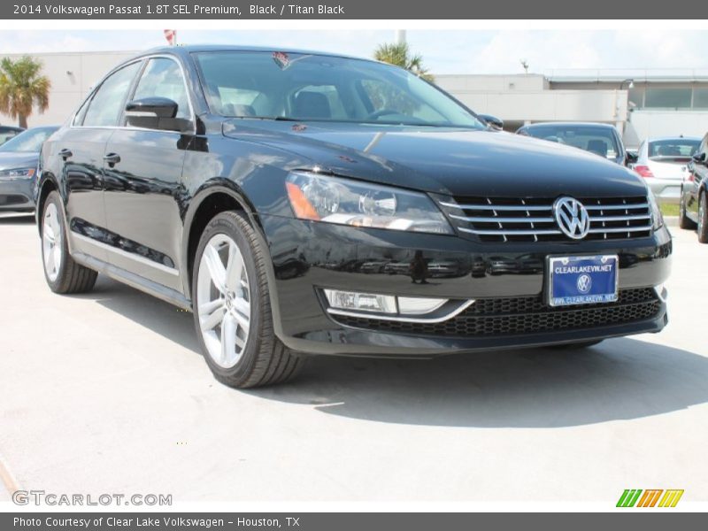 Black / Titan Black 2014 Volkswagen Passat 1.8T SEL Premium