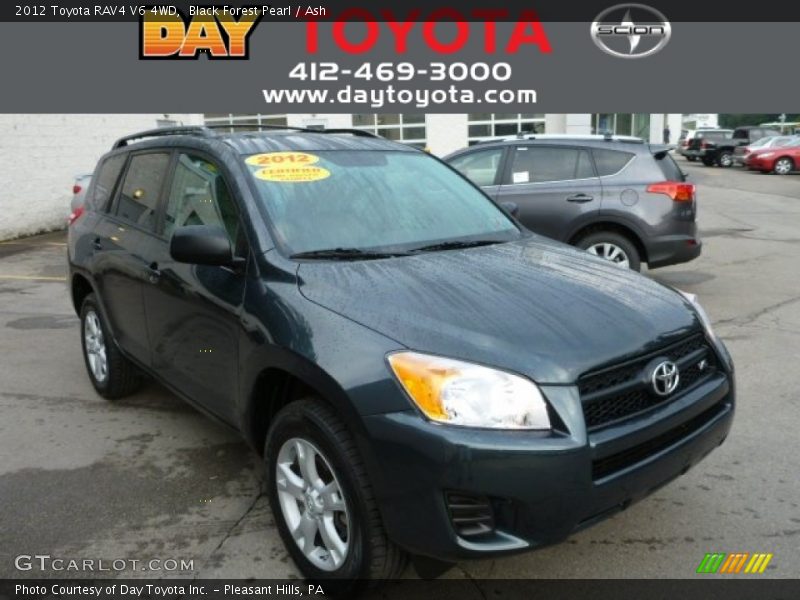 Black Forest Pearl / Ash 2012 Toyota RAV4 V6 4WD