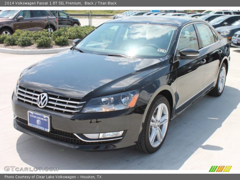 Black / Titan Black 2014 Volkswagen Passat 1.8T SEL Premium