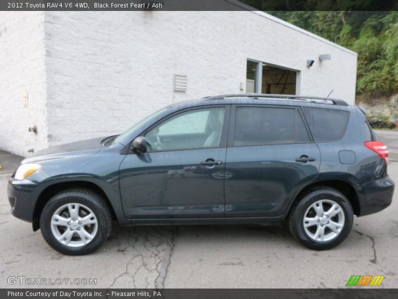 Black Forest Pearl / Ash 2012 Toyota RAV4 V6 4WD