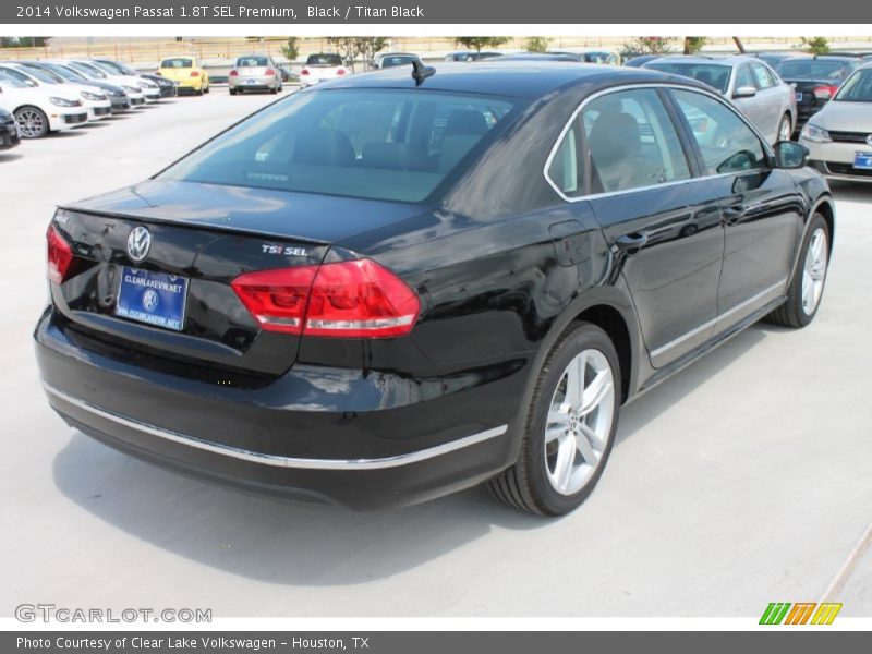 Black / Titan Black 2014 Volkswagen Passat 1.8T SEL Premium