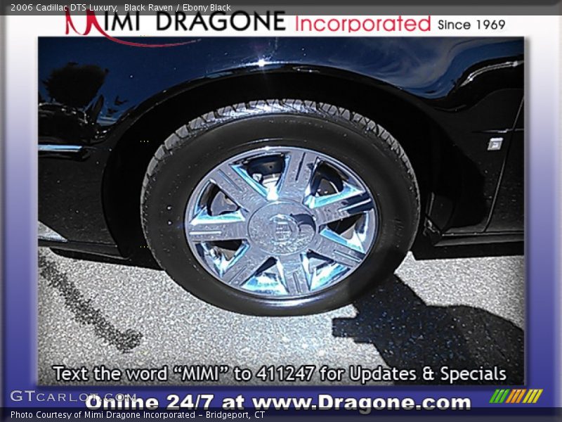 Black Raven / Ebony Black 2006 Cadillac DTS Luxury