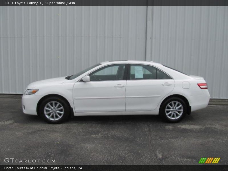 Super White / Ash 2011 Toyota Camry LE