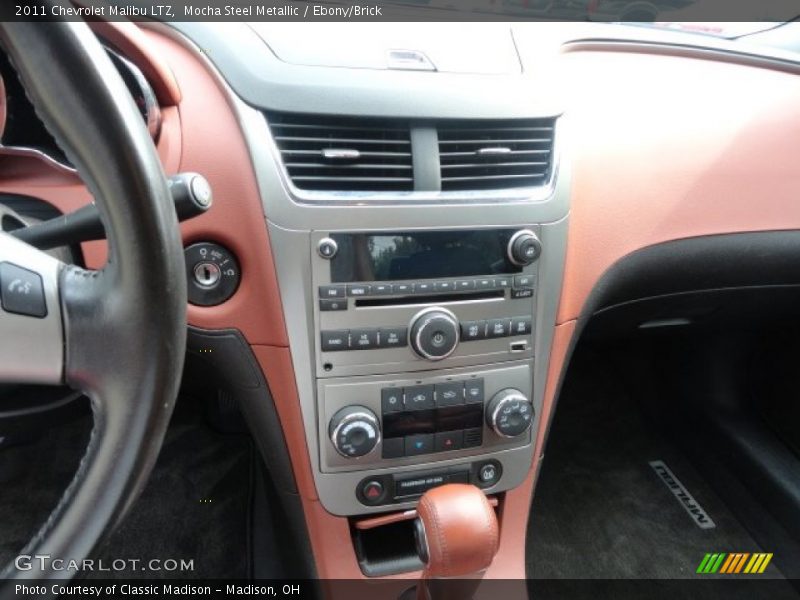Mocha Steel Metallic / Ebony/Brick 2011 Chevrolet Malibu LTZ