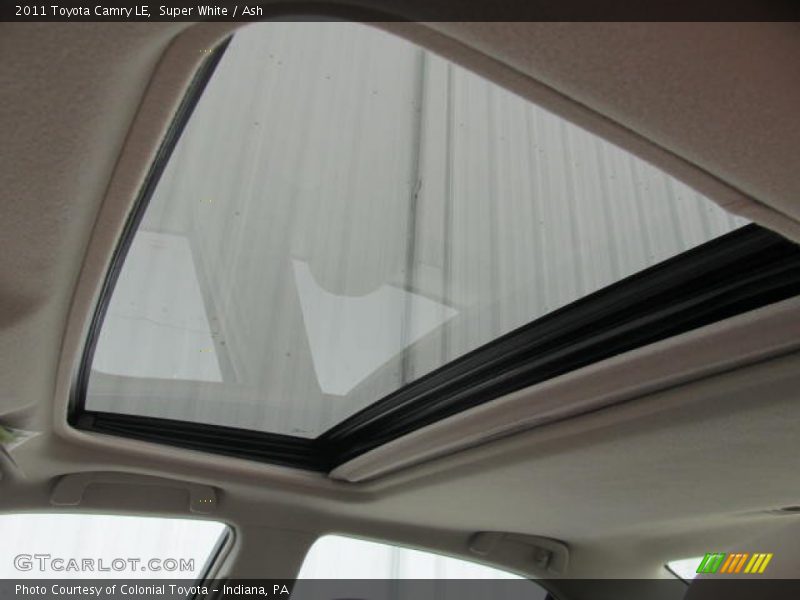 Super White / Ash 2011 Toyota Camry LE