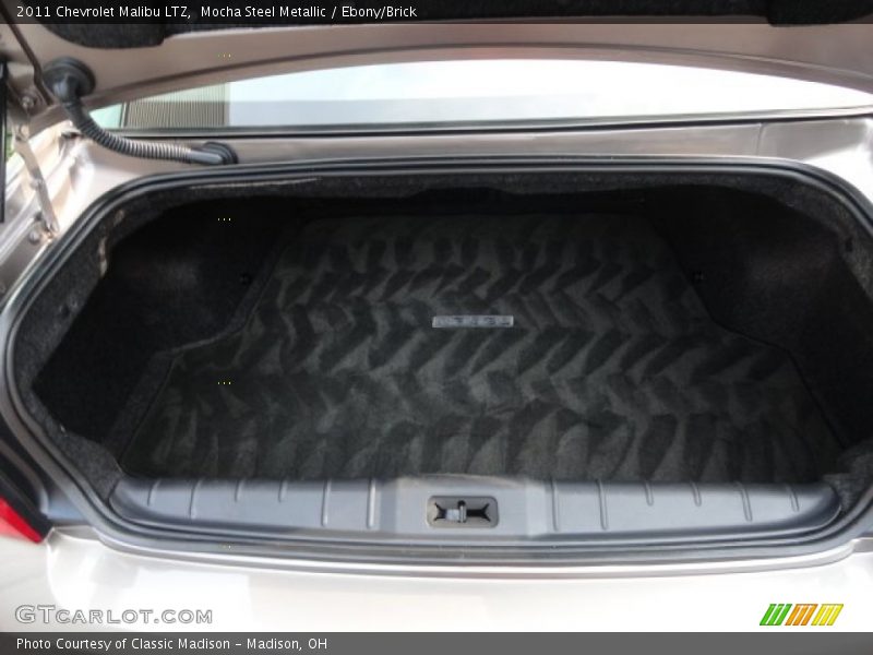 Mocha Steel Metallic / Ebony/Brick 2011 Chevrolet Malibu LTZ